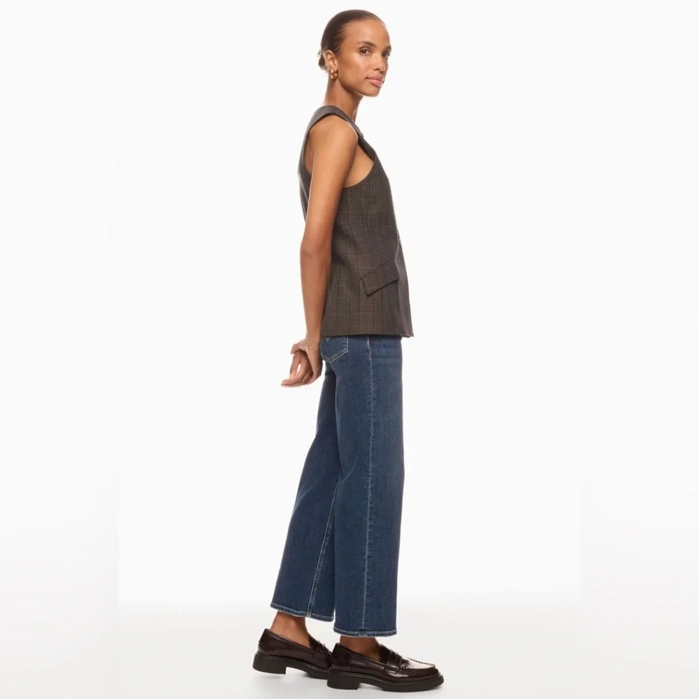 Hudson Blue Wide Leg High Rise Jeans - Picture 4 of 6